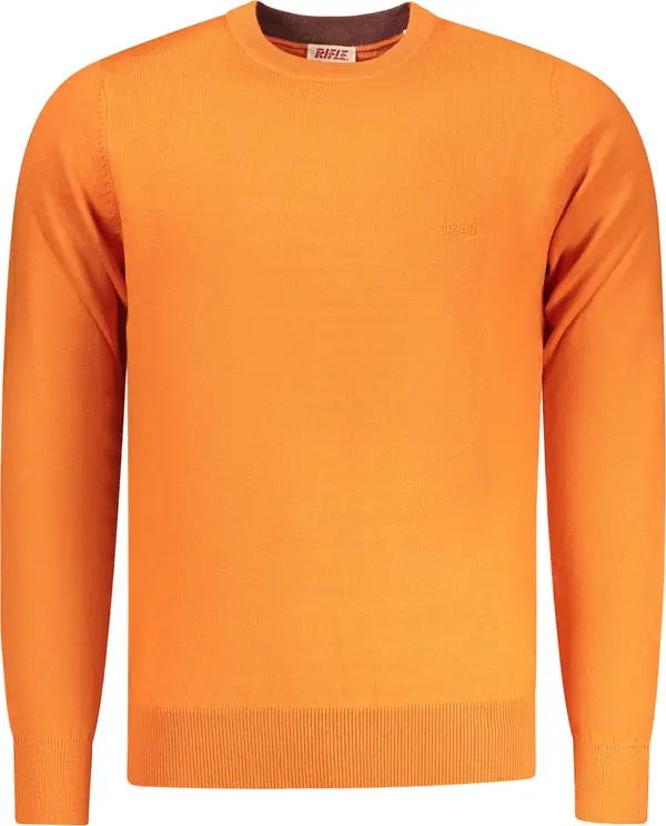 Rifle Оранжев мъжки пуловер