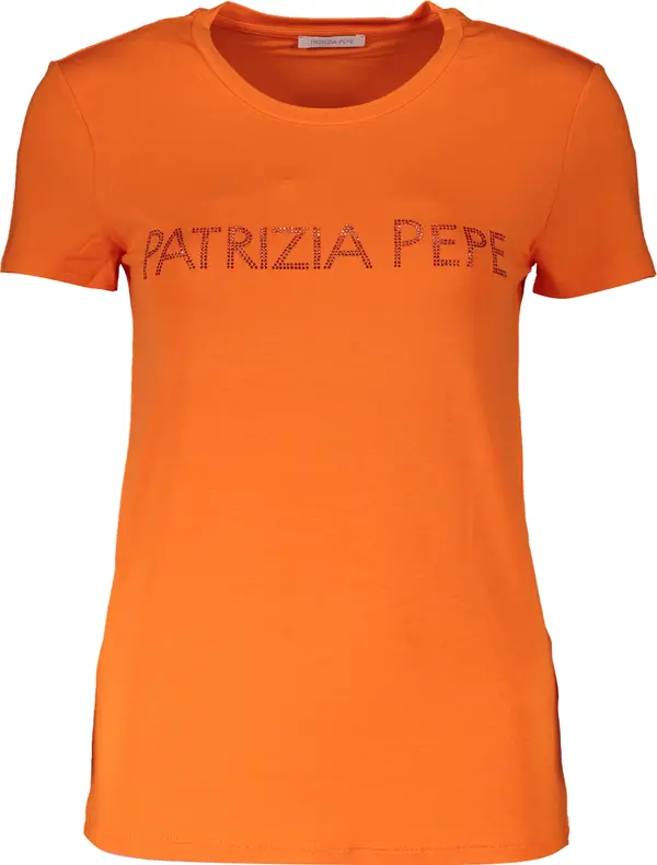 Patrizia Pepe Оранжева тениска Patrizia Pepe