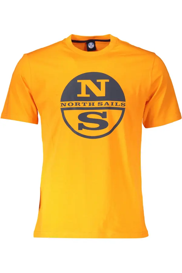 North Sails Оранжева тениска с къс ръкав NORTH SAILS