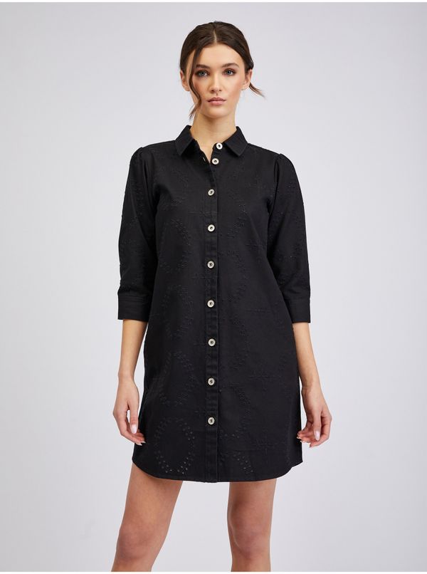 Orsay Orsay Black Denim Dress - Women