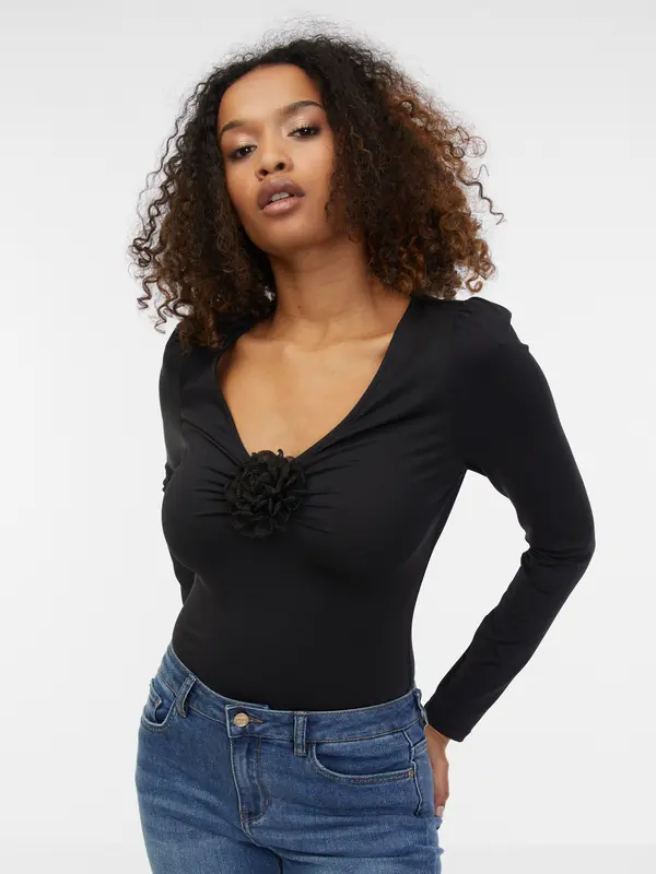 Orsay Orsay Black Women's Bodysuit - Women's