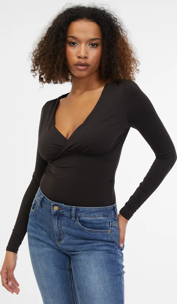 Orsay Orsay Black Women's Bodysuit - Women's