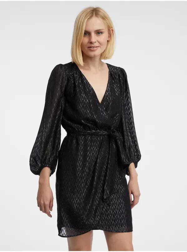 Orsay Orsay Black Women's Patterned Dress - Women's