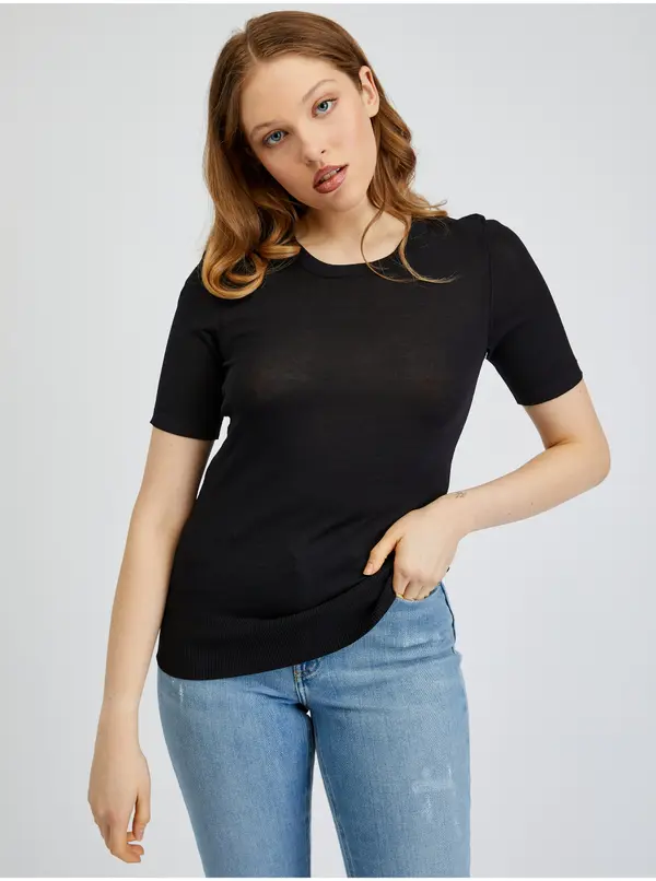 Orsay Orsay Black Women's Sweater T-Shirt - Women's