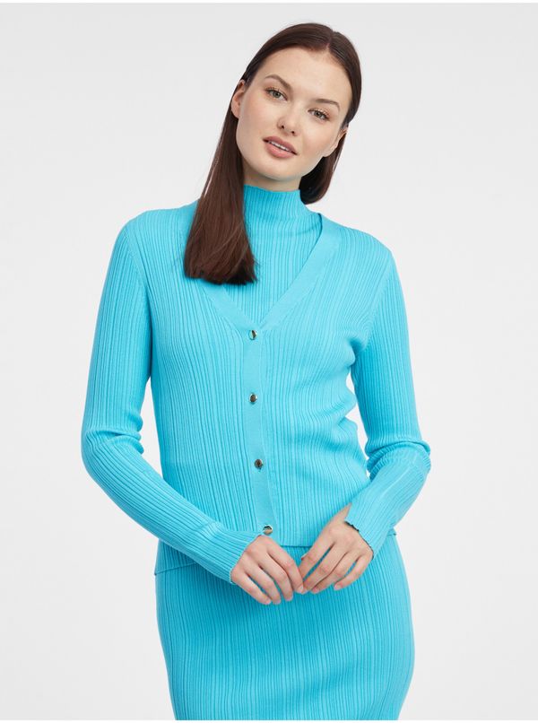 Orsay Orsay Blue Ladies Cardigan - Ladies