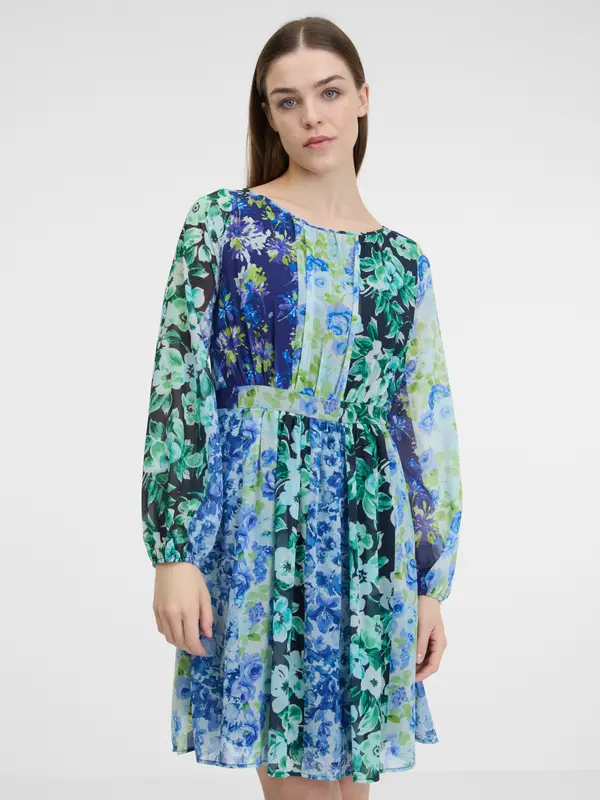 Orsay Orsay Blue Women's Floral Dress - Women's