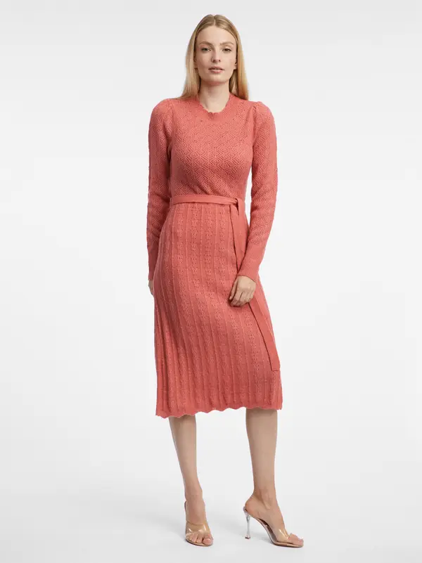 Orsay Orsay Brick Women's Wool Sweater Dress - Women's