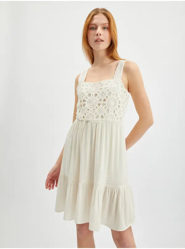 Orsay Orsay Cream Ladies Dresses - Women
