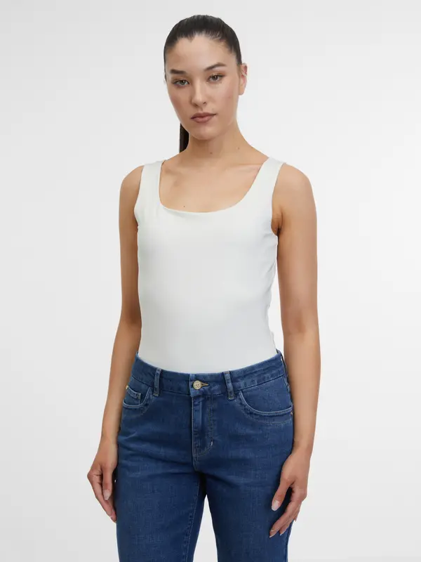 Orsay Orsay Cream Women's Bodysuit - Women's