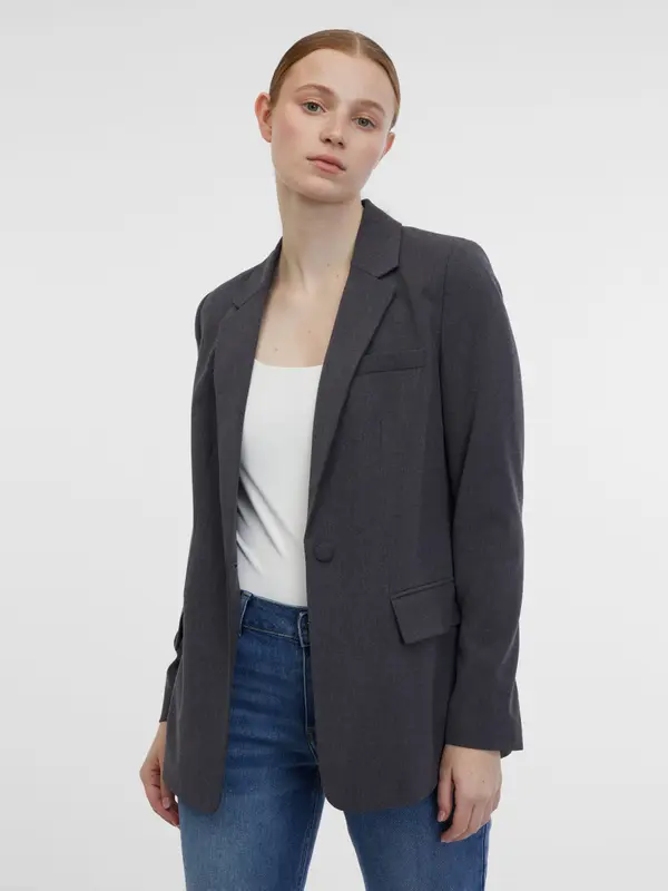 Orsay Orsay Dark Grey Women's Blazer - Women's