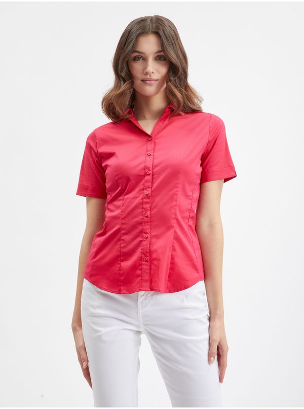 Orsay Orsay Dark pink Ladies Shirt - Women