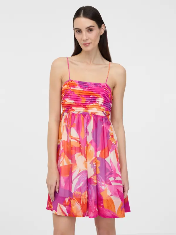 Orsay Orsay Dark Pink Women's Knee-Length Dress - Women's