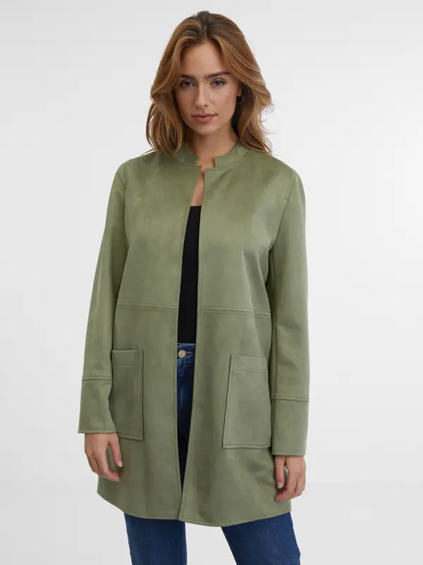 Orsay Orsay Khaki Women's Light Coat - Women's