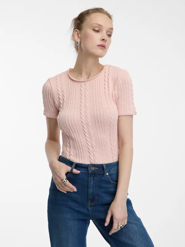 Orsay Orsay Light Pink Women's Blouse - Women's