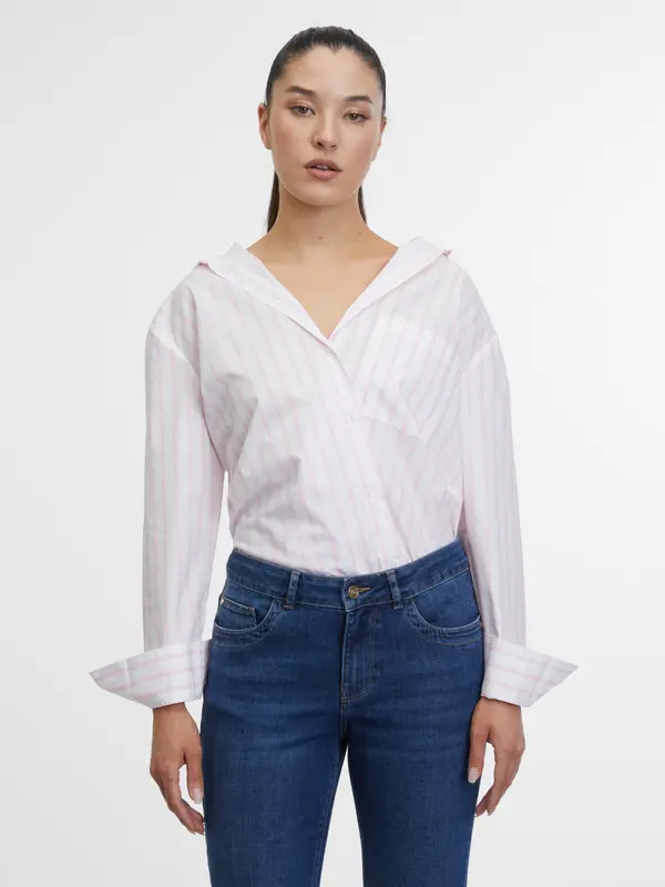 Orsay Orsay Light Pink Women's Shirt - Women's