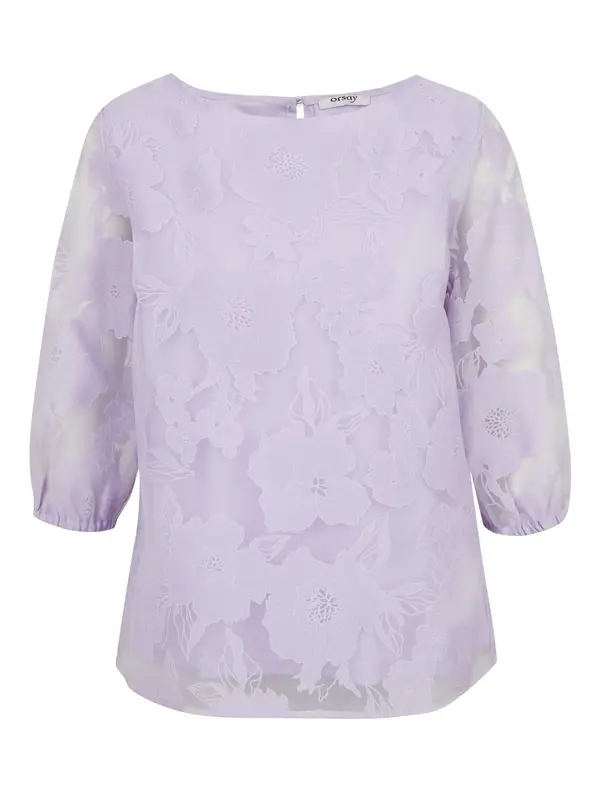 Orsay Orsay Light Purple Women's Floral Blouse - Women's