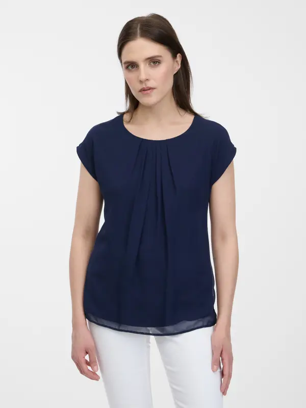 Orsay Orsay Navy Blue Women's Blouse - Women's