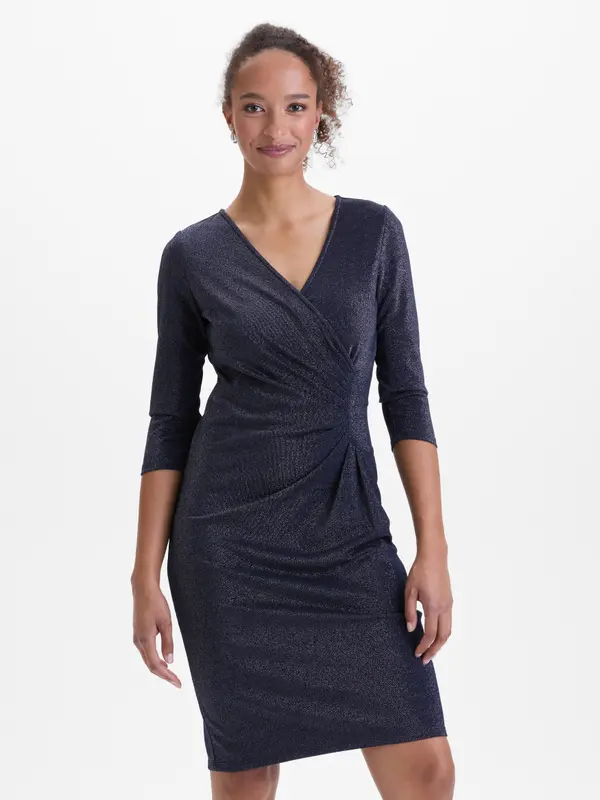 Orsay Orsay Navy Blue Women's Sheath Dress - Women's