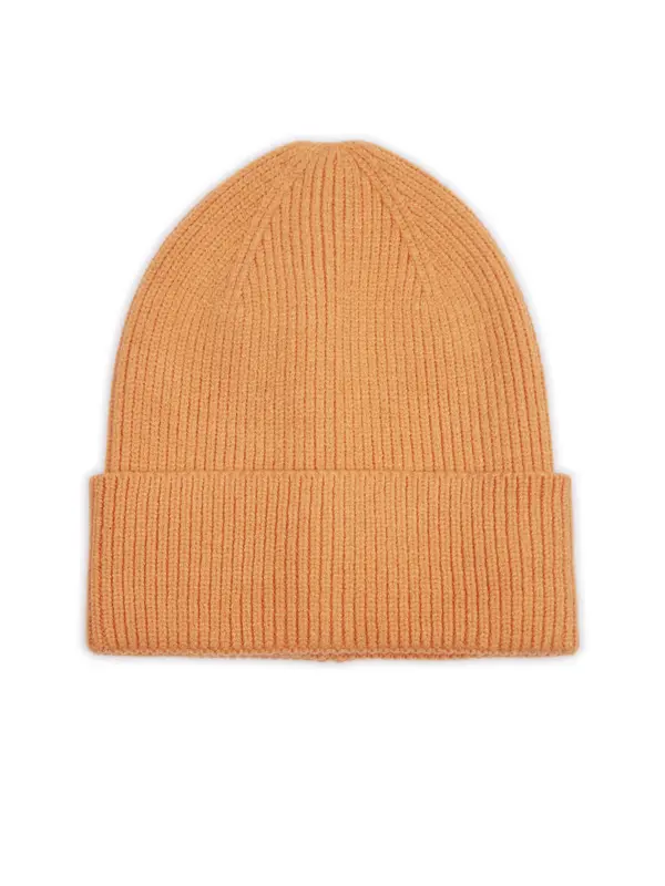 Orsay Orsay Orange Women's Ribbed Beanie - Women's