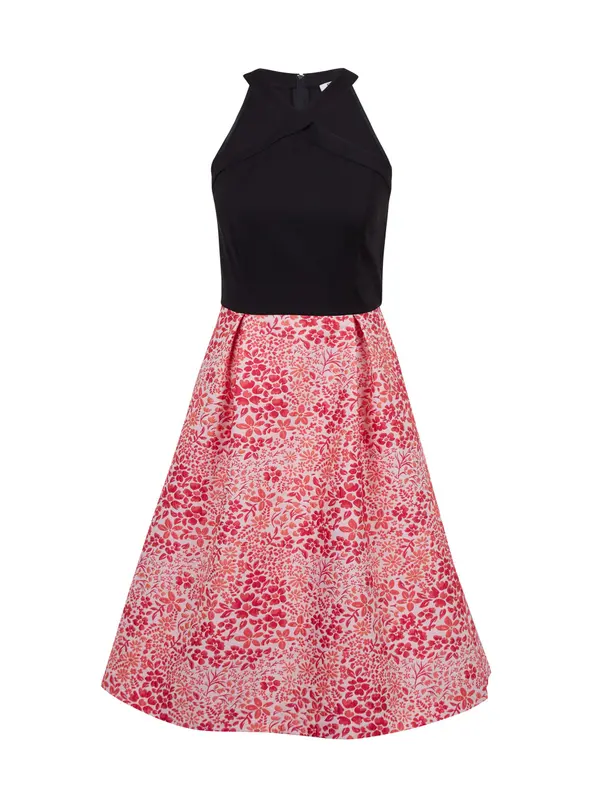 Orsay Orsay Pink & Black Women's Floral Dress - Women's