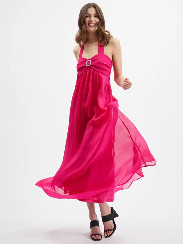 Orsay Orsay Pink Maxi Dress - Women's