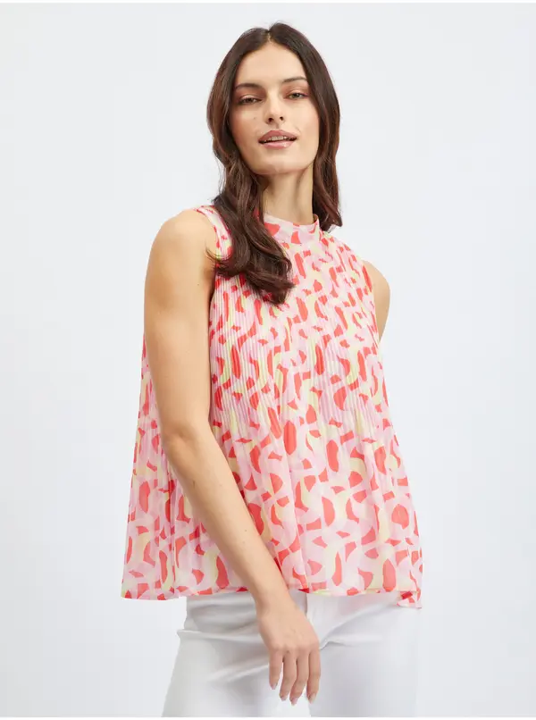 Orsay Orsay Pink Women Patterned Blouse - Women