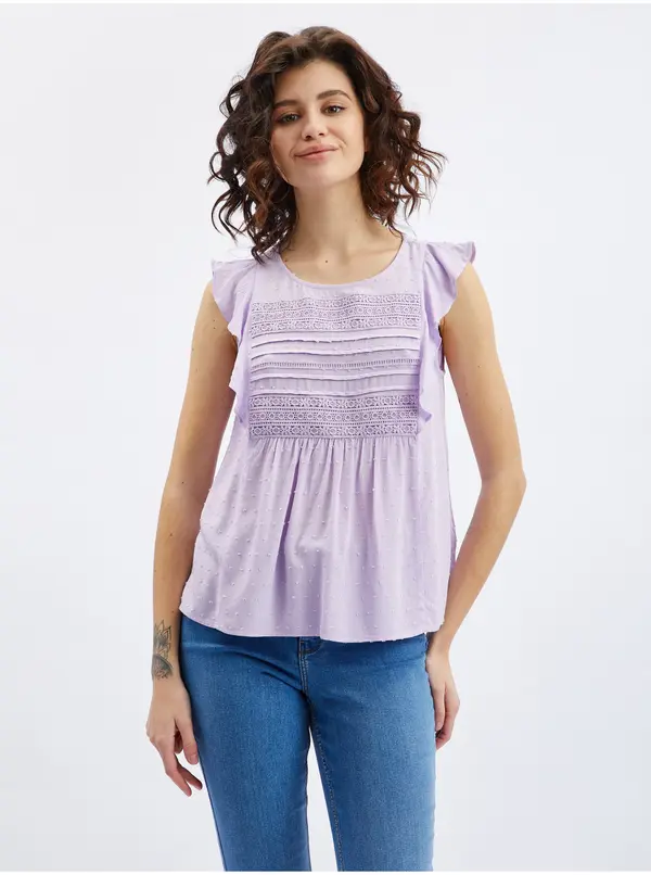 Orsay Orsay Purple Women's Blouse - Women's