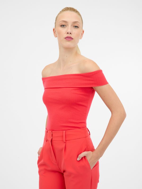 Orsay Orsay Red women's short-sleeved T-shirt - Women's