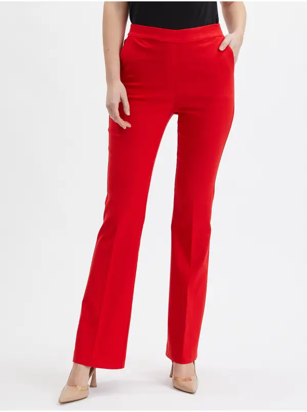 Orsay Orsay Red Women's Trousers - Ladies