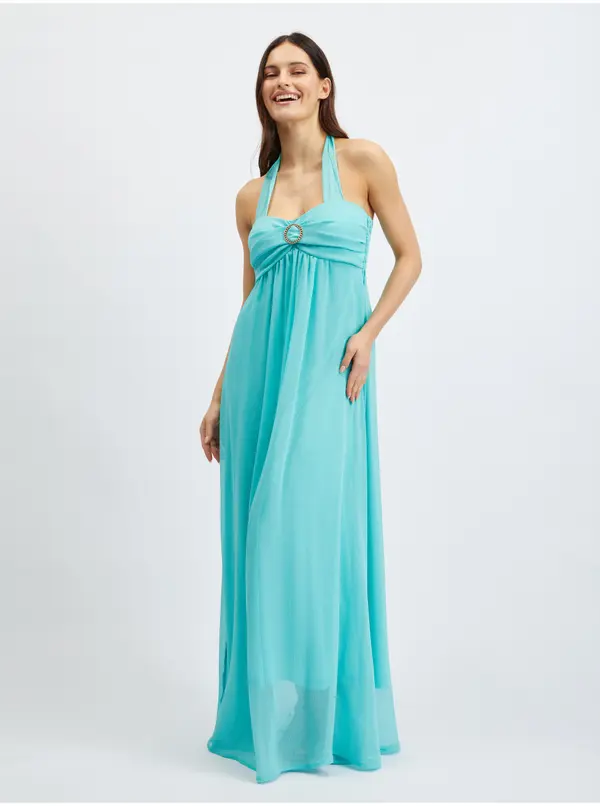 Orsay Orsay Turquoise Women's Maxi Dress - Women's