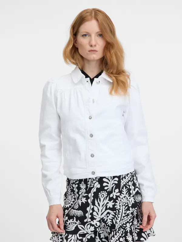Orsay Orsay White Denim Jacket - Ladies