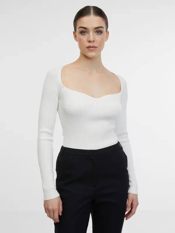 Orsay Orsay White Women's Bodysuit - Women's