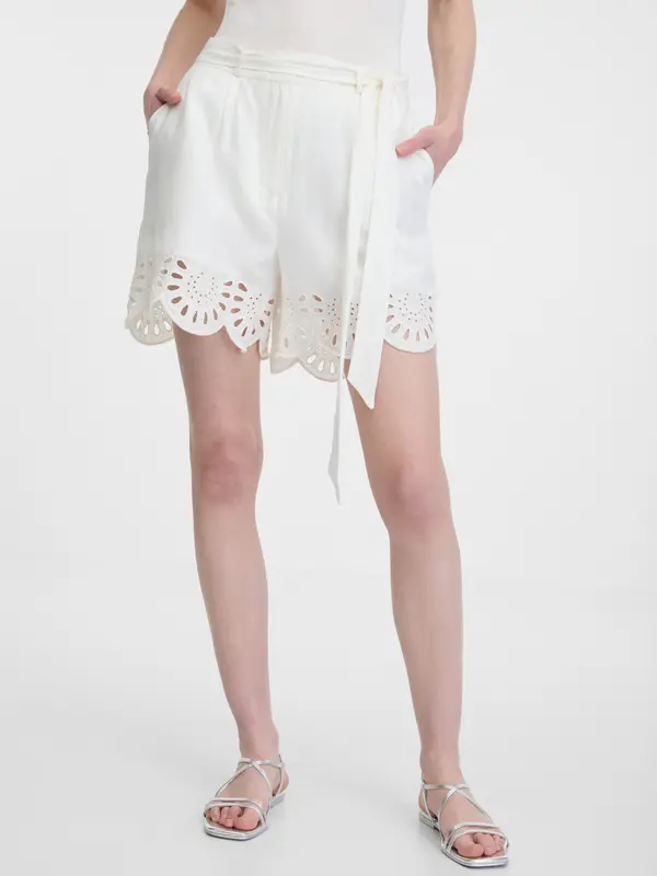 Orsay Orsay White Women's Shorts - Women's