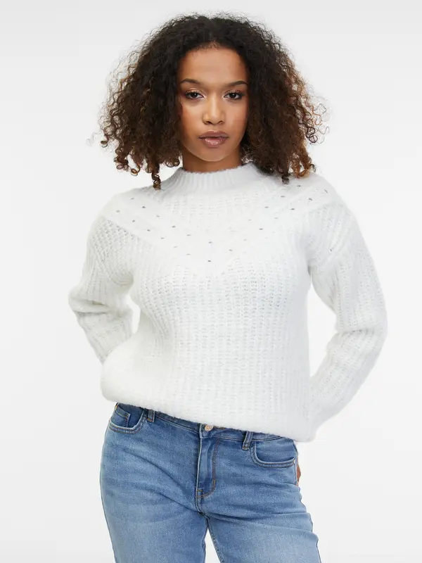 Orsay Orsay White Women's Sweater - Women's