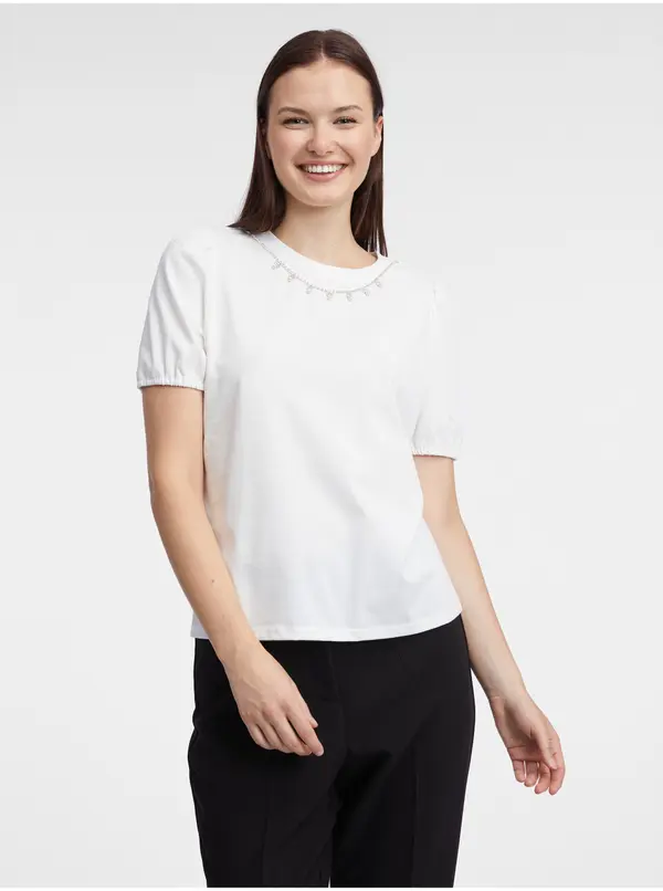 Orsay Orsay White Women's T-Shirt - Women's