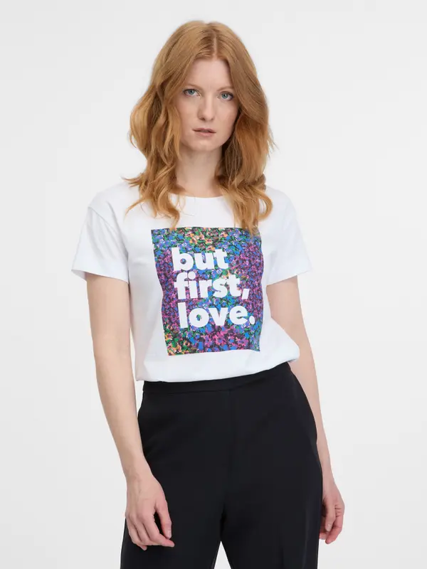 Orsay Orsay White Women's T-Shirt - Women's