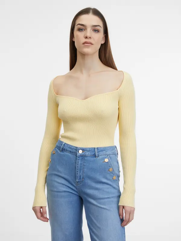 Orsay Orsay Yellow Women's Sweater - Women's