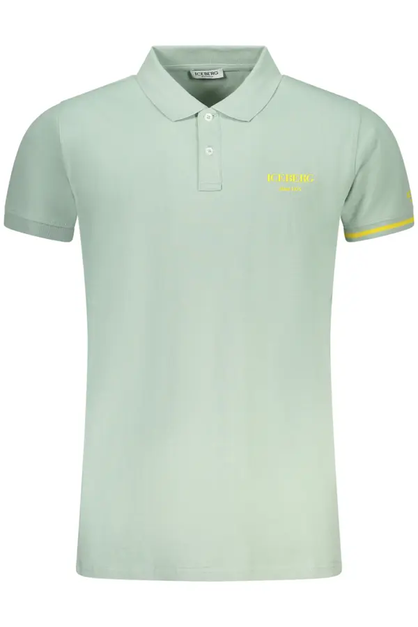 ICEBERG Оувърсайз тениска Айсберг, зелена