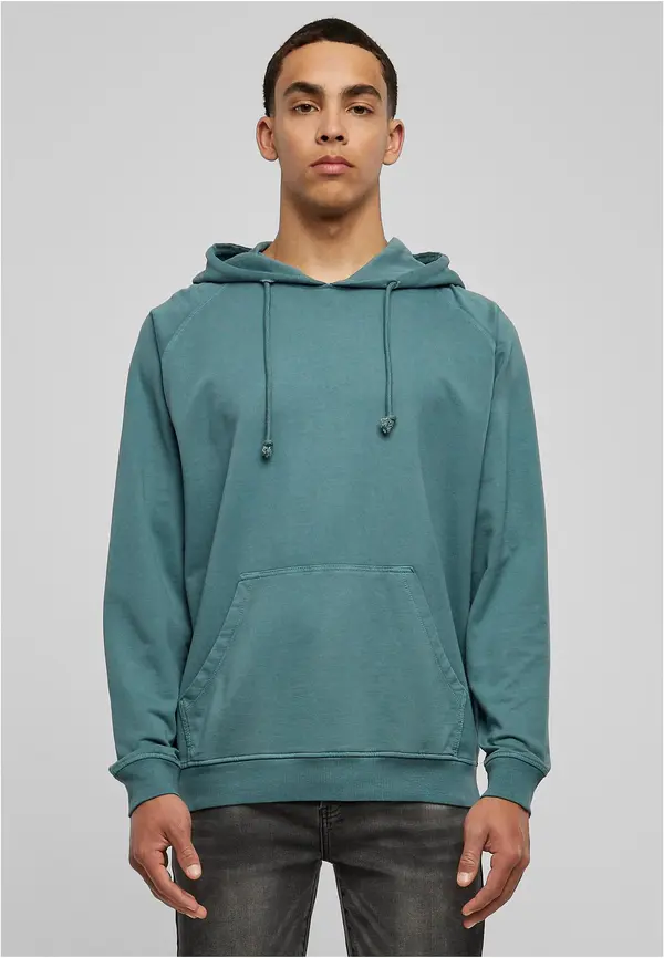 Urban Classics Overdyed Hoody dustyblue