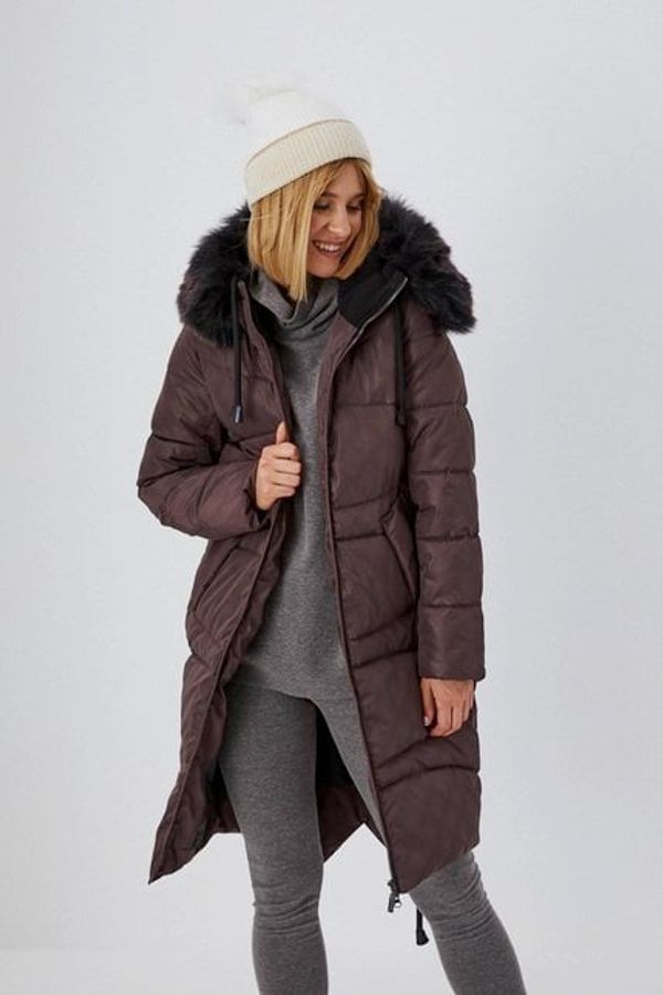 Moodo Padded coat with a hood