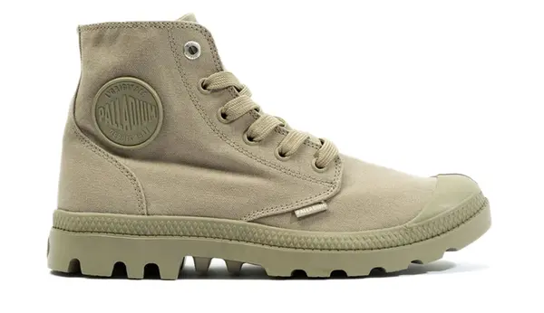 Palladium Palladium Pampa Hi Mono маратонки в дюново зелено