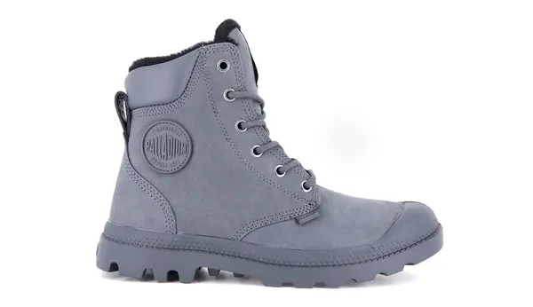 Palladium Palladium Pampa Sport Cuff Водоустойчиви сиви обувки