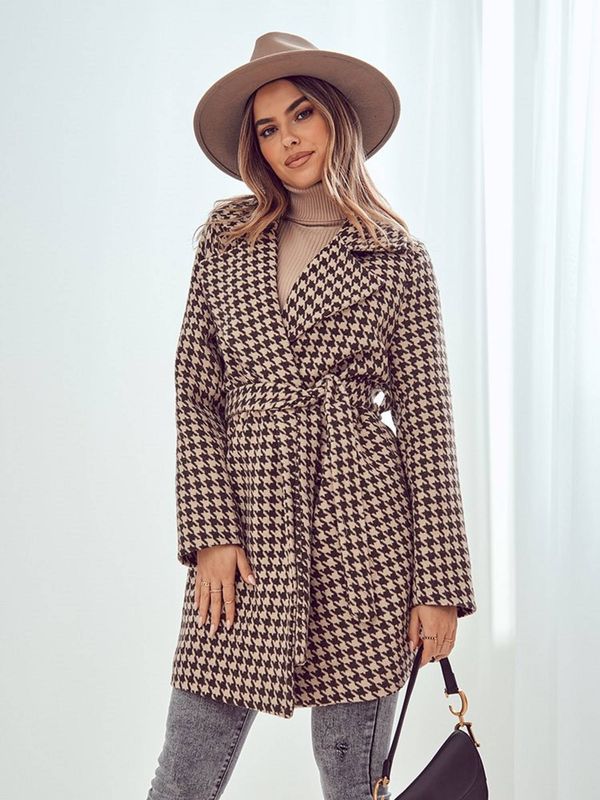 Cocomore Палто бежово-кафяво Cocomore cmgPL1585.R00