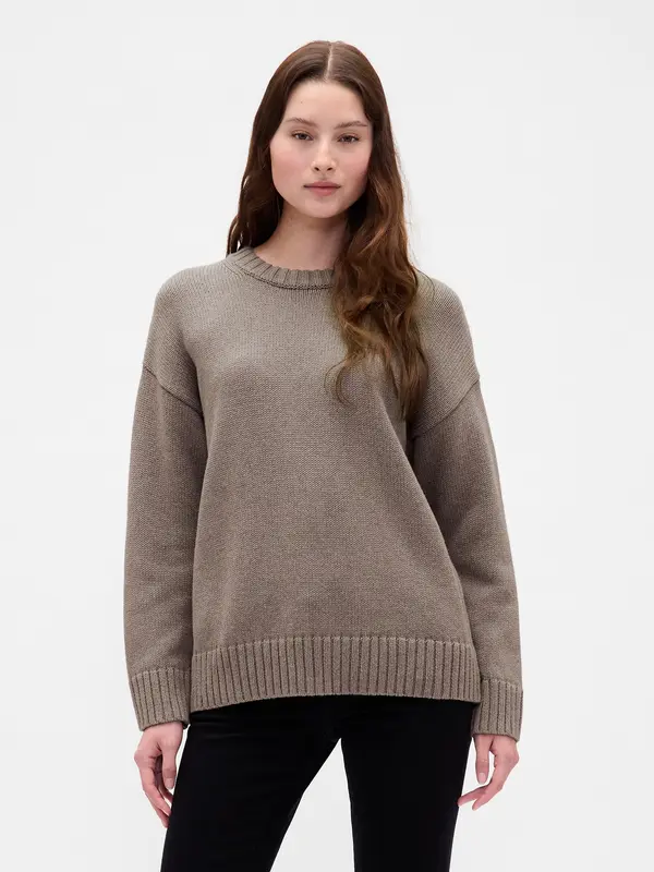 GAP Памучен пуловер GAP Oversize