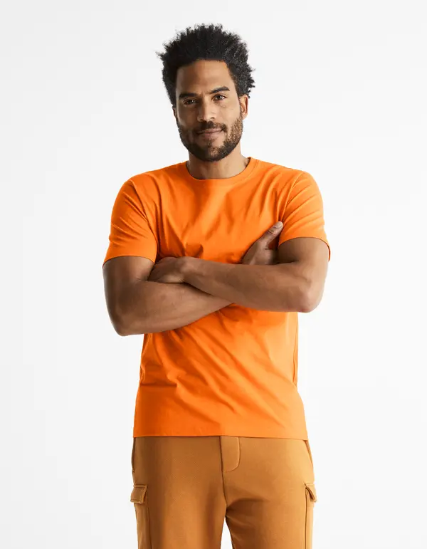 Celio Памучна тениска Celio Tebase - мъже