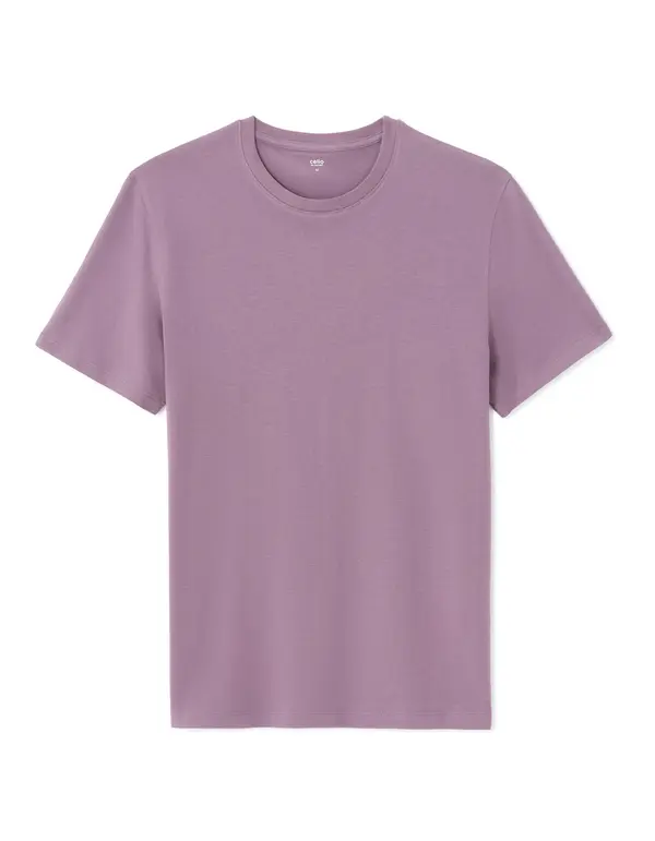 Celio Памучна тениска Celio Tebase