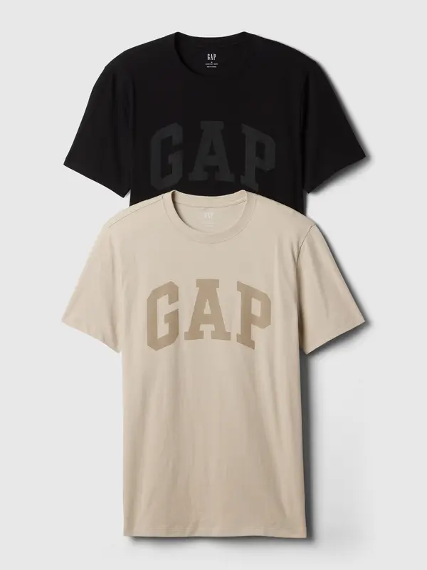 GAP Памучна тениска GAP с лого, 2 части - Мъжка