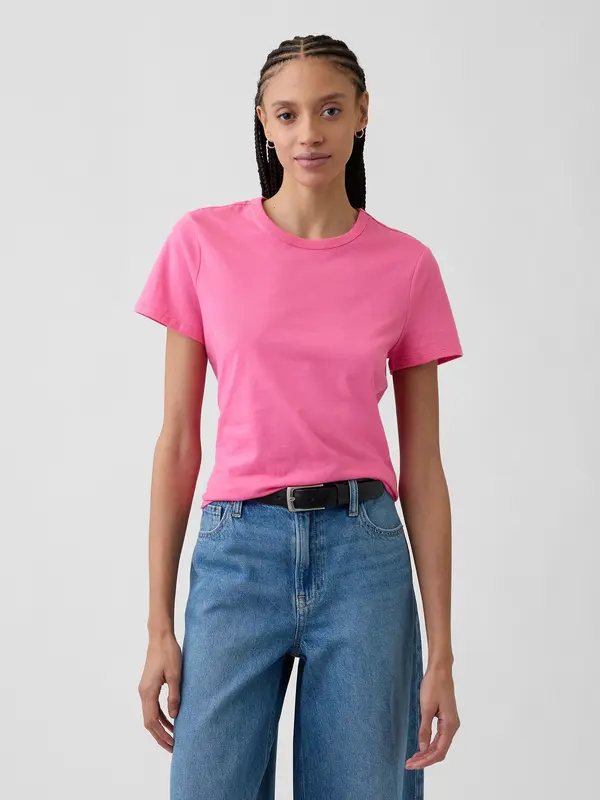 GAP Памучна тениска GAP за жени