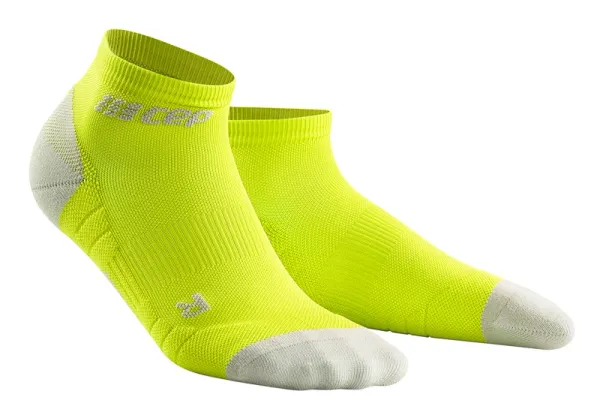 Cep Pánské kotníkové běžecké ponožky CEP 3.0 limetkové, V