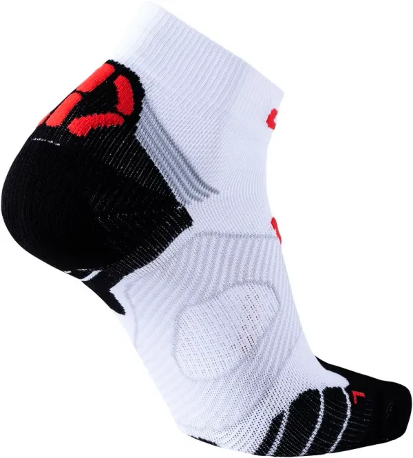 UYN Pánské ponožky UYN Run Super Fast Socks, bílo-červená, 39-41